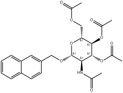 (2'-NAPHTHYL)METHYL-2-ACETAMIDO-3,4,6-TRI-O-ACETYL-2-DEOXY-BETA-D-GLUCOPYRANOSIDE