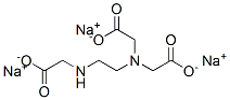 Glycine, N-(carboxymethyl)-N-2-(carboxymethyl)aminoethyl-, trisodium salt Structural