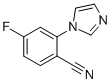 4-FLUORO-2-IMIDAZOL-1-YL-BENZONITRILE Structural