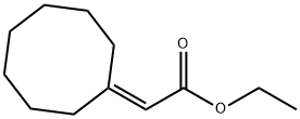 CYCLOOCTYLIDENEACETIC ACID ETHYL ESTER Structural