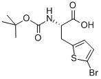 BOC-L-2-(5-BROMOTHIENYL)ALANINE Structural