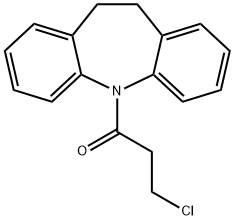 3-CHLORO-1-(10,11-DIHYDRO-DIBENZO[B,F]AZEPIN-5-YL)-PROPAN-1-ONE Structural