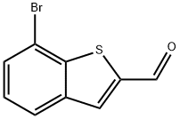 7-bromobenzo[b]thiophene-2-carbaldehyde Structural