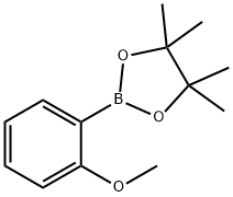 2-METHOXYPHENYLBORONIC ACID PINACOL ESTER Structural