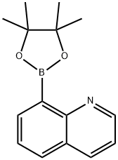 QUINOLINE-8-BORONIC ACID, PINACOL ESTER Structural