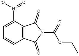 4-NITRO-N-CARBOETHOXYPHTHALIMIDE
 Structural