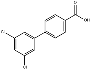 3',5'-DICHLORO-BIPHENYL-4-CARBOXYLIC ACID Structural