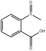 2-(METHYLSULFINYL)BENZENECARBOXYLIC ACID Structural