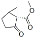 Bicyclo[3.1.0]hexane-1-carboxylic acid, 2-oxo-, methyl ester, (1S)- (9CI) Structural