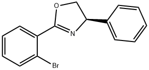 (R)-2-(2-BROMOPHENYL)-4-PHENYL-4,5-DIHYDROOXAZOLE Structural