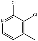 Pyridine, 2,3-dichloro-4-methyl- (9CI) Structural