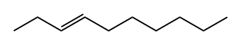 TRANS-3-DECENE Structural