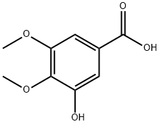 3-Hydroxy-4,5-dimethoxybenzoic acid Structural