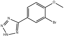 5-(3-BROMO-4-METHOXY-PHENYL)-2H-TETRAZOLE