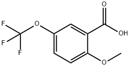 2-METHOXY-5-(TRIFLUOROMETHOXY)BENZOIC ACID Structural