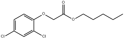 pentyl (2,4-dichlorophenoxy)acetate Structural