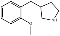 3-(2-methoxybenzyl)pyrrolidine Structural