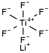 LITHIUM HEXAFLUOROTITANATE Structural