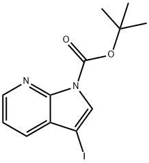 3-IODO-PYRROLO[2,3-B]PYRIDINE-1-CARBOXYLIC ACID TERT-BUTYL ESTER