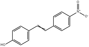 4-HYDROXY-4'-NITROSTILBENE Structural