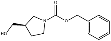 (R)-1-CBZ-3-HYDROXYMETHYLPYRROLIDINE Structural