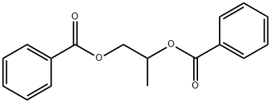 1,2-PROPANEDIOL DIBENZOATE Structural