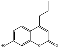 7-HYDROXY-4-PROPYL-2H-CHROMEN-2-ONE Structural