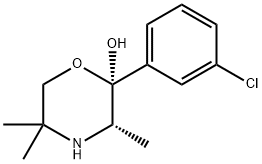 (2S,3S)-2-(3-CHLORO-PHENYL)-3,5,5-TRIMETHYL-MORPHOLIN-2-OL HYDROCHLORIDE