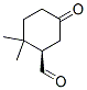 Cyclohexanecarboxaldehyde, 2,2-dimethyl-5-oxo-, (R)- (9CI) Structural