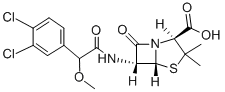 CHLOMETHOCILLIN Structural