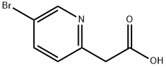 2-(5-bromopyridin-2-yl)acetic acid Structural