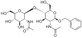 BENZYL N,N'-DIACETYL-B-CHITOBIOSIDE Structural