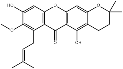 3-isomangostin Structural