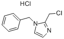 1-BENZYL-2-(CHLOROMETHYL)-1H-IMIDAZOLE HCL Structural