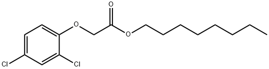 Octyl (2,4-dichlorophenoxy)acetate Structural