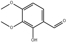 3,4-DIMETHOXY-2-HYDROXYBENZALDEHYDE Structural