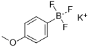 POTASSIUM (4-METHOXYPHENYL)TRIFLUOROBORATE Structural