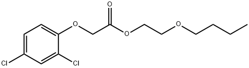 Butoxyethyl (2,4-dichlorophenoxy)acetate Structural