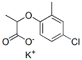 potassium 2-(4-chloro-2-methylphenoxy)propionate Structural