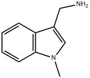 (1-Methyl-1H-indol-3-yl)-methylamine Structural