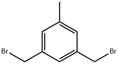 3,5-Bis(bromomethyl)toluene Structural