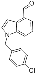 1-[(4-CHLOROPHENYL)METHYL]-1H-INDOLE-4-CARBOXALDEHYDE