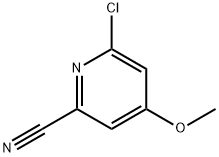6-CHLORO-4-METHOXY-PYRIDINE-2-CARBONITRILE