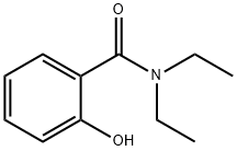 N,N-DIETHYLSALICYLAMIDE Structural