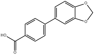 4-BIPHENYL-[1,3]DIOXOL-5-YL-CARBOXYLIC ACID
 Structural