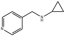 4-Pyridinemethanamine,N-cyclopropyl-(9CI) Structural