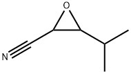 Oxiranecarbonitrile,  3-(1-methylethyl)-  (9CI) Structural