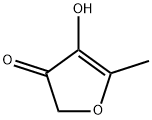 4-Hydroxy-5-methyl-3-furanone Structural