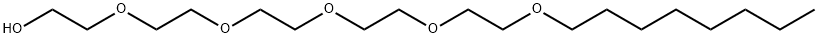 N-OCTYLPENTAOXYETHYLENE Structural