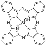 Silicon dihydroxyl phthalocyanine Structural